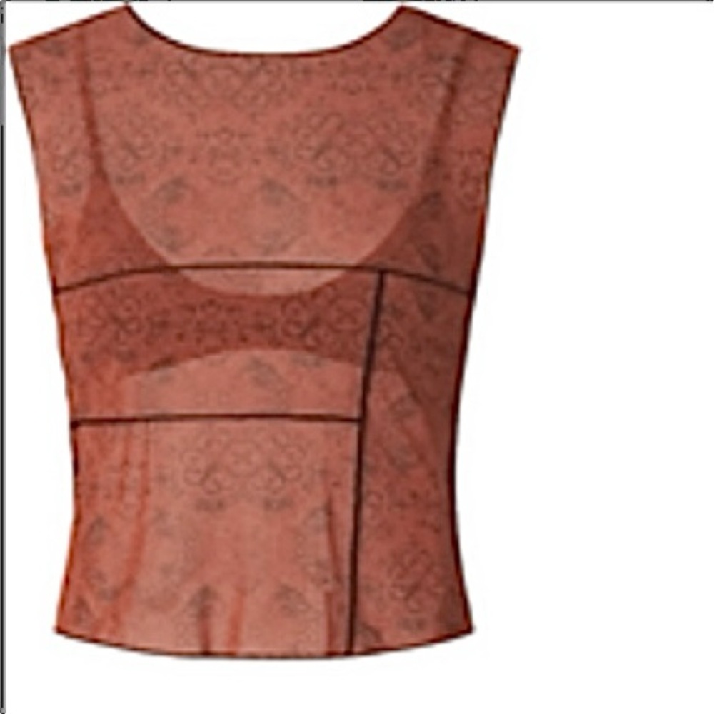 Tropic of C Henna Mesh Top